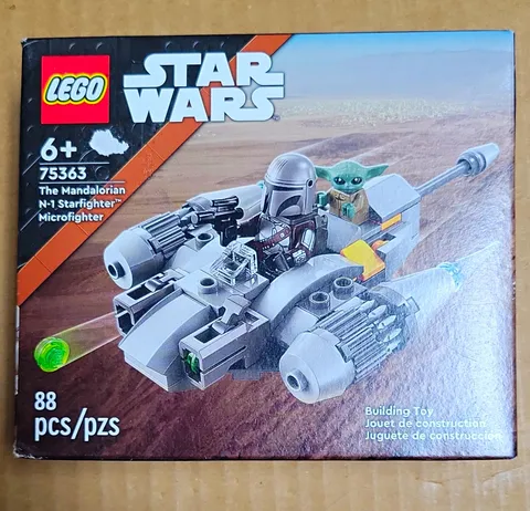 LEGO Star Wars 75363 Mandalorian N-1 Starfighter Microfighter Grogu 88pc 6+