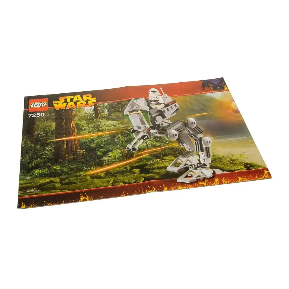 1X Lego Instruction Manual For Set Star Wars Episode 3 Clone Scout Walker 7250