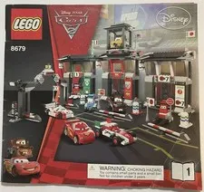 LEGO® CARS Tokyo International Circuit 2011 Instruction Manual 8679 Book ONE