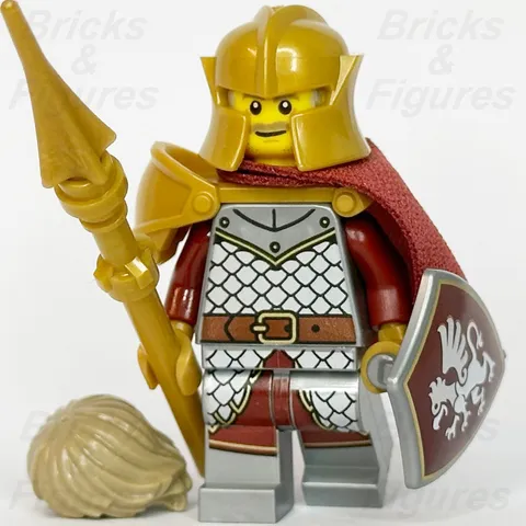LEGO Castle Griffin Knight Royal Guard Minifigure Sir Aldric Shield Genuine LEGO