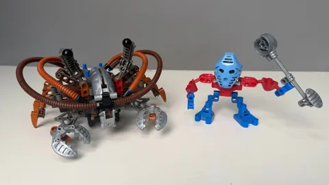 Lego Bionicle 8595 Takua And Pewku Complete - No Instructions