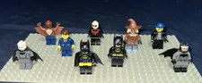 Lego Dc Batman Man bat Nightwing Scarecrow Bruce Wayne Super Heroes Minifigures