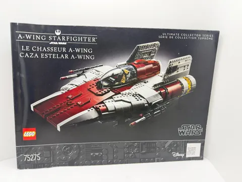 Lego Star Wars A-wing Starfighter - UCS Instructions 75275