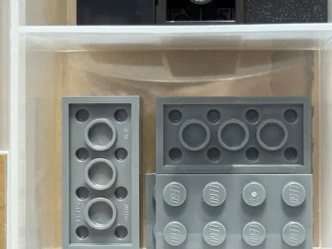 LEGO Parts - Dark Bluish Gray Plate 2 x 4 - No 3020 - QTY 5