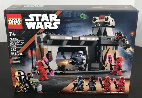 LEGO Star Wars PAZ VIZSLA + MOFF GIDEON BATTLE 75386 Praetorian Guard SEALED New