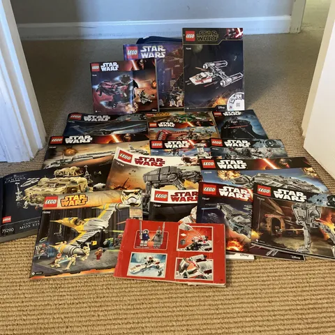 Lego Star Wars Instruction Manual Lot Of 20 Rare Old Sets Retired