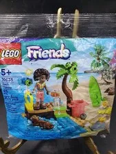 Lego Friends Beach Cleanup 30635 Aliya Otter Animal Sea Rescue New Polybag