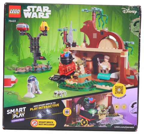 LEGO Star Wars SMART Play: Yoda’s Hut and Jedi Training - Building Toy for Role