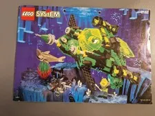 Lego Building Instructions 2162 System Aquazone Hydro Wrecker Instruction Only