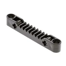 1X Lego Technic Rack 1X7 Black Axle Pin Hole 42053 4562009 65127 87761