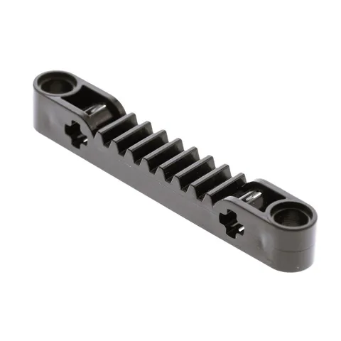 1X Lego Technic Rack 1X7 Black Axle Pin Hole 42053 4562009 65127 87761