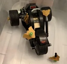 LEGO 76118 Mr Freeze Batcycle Battle Batcycle Bike + 2 Batwing Batarangs Lot