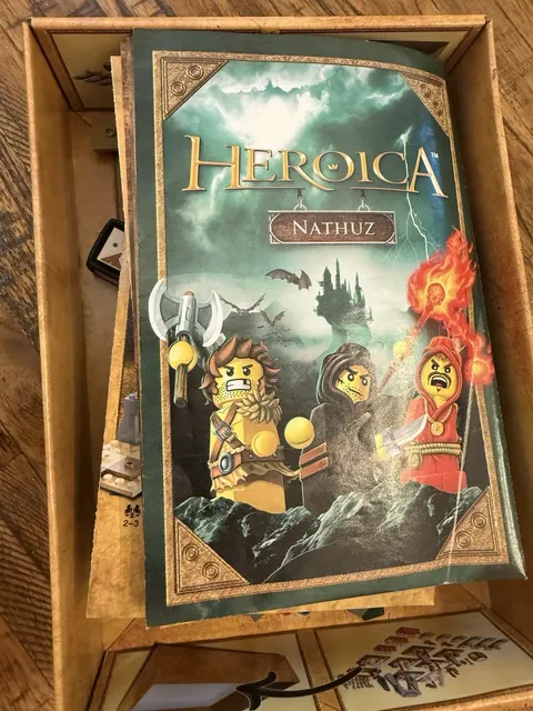 LEGO Microfigure Heroica Golem Guardian 85863 Nathuz Set 3859