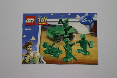LEGO® Disney™ Toy Story 7595 Army Men on Patrol Instruction Manual Only!