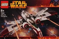 LEGO Star Wars: Arc-170 Fighter (7259) 100% In Box