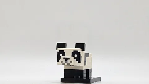 LEGO minifigure Baby Panda minepanda01 Minecraft 30672 21158 Steve