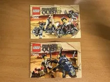 LEGO Pharaoh's Quest Lot of 2 Manuals - INSTRUCTION MANUALS ONLY, NO SETS