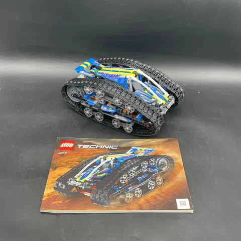 LEGO TECHNIC: App-Controlled Transformation Vehicle (42140) complete with manual