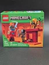 LEGO® Minecraft 21266 The Nether Lava Battle BNIB NEW RETIRED SET Collect Toys