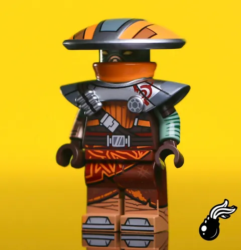 Lego Star Wars- BrickBangers - Embo Bounty Hunter Minifigure