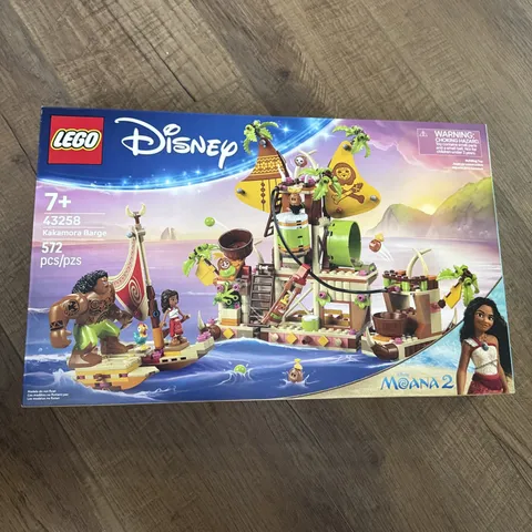 LEGO DISNEY MOANA 2 KAKAMORA BARGE 43258 BRAND NEW SEALED