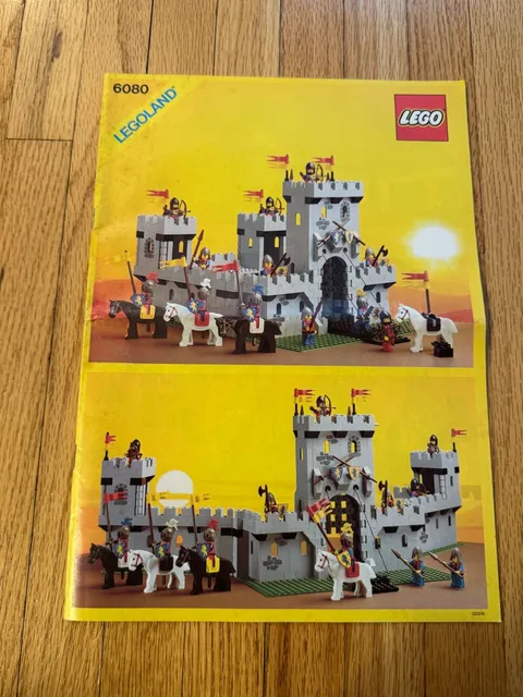 Lego Castle King's Castle (6080) Instruction Booklet Only