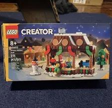 LEGO Creator Seasonal 40602 Winter Market Stall 271pcs 8+ Limited Edition