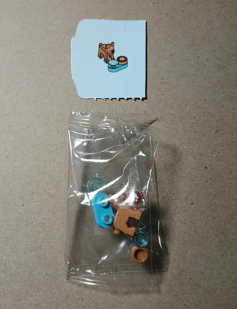 Lego 42668 Friends Advent 2025 Dog With Food & Dog Bowl