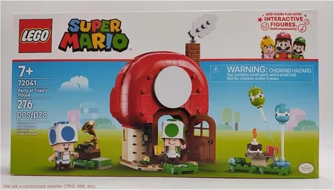 LEGO Super Mario Party at Toad's House Kids Toy 72041 *SEE DETAILS*