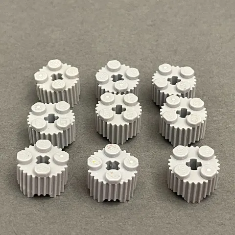 Lego 92947 Light Blue Gray Replacement Add-on Pieces Parts Lot of 9