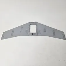 LEGO Light Bluish Gray Large Plate Wing 93541 Star Wars Space Airplane Part