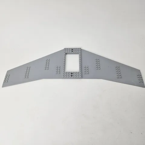 LEGO Light Bluish Gray Large Plate Wing 93541 Star Wars Space Airplane Part