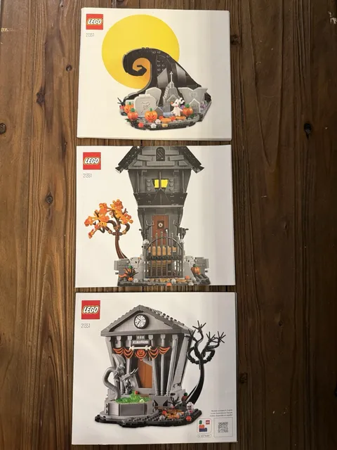 LEGO® Ideas 21351 Disney Tim Burton's The Nightmare Before Christmas Instruction