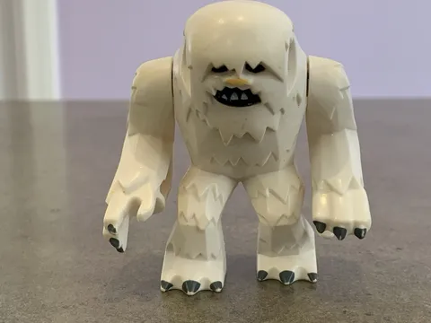 LEGO Star Wars Wampa Big Minifigure Cave 8089 No Horns