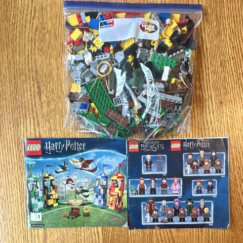 LEGO Harry Potter 75956 Quidditch Match FULLY COMPLETE SET with manuals