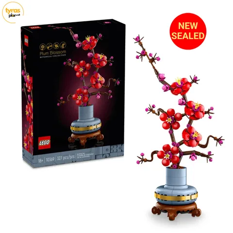 LEGO 10369 Icons Plum Blossom Building Set Flower Decorations - NEW SEALED