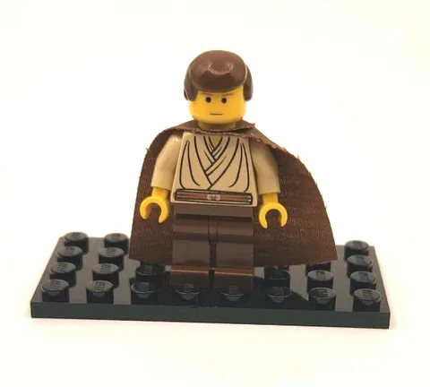 Lego Star Wars Young Obi-Wan Kenobi Minifigure sw0024 7161 Yellow Head