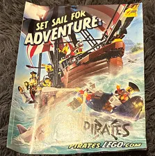 LEGO Pirates Illustrated English Booklet Catalog "Set Sail for Adventure!"