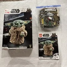 LEGO Star Wars Set 75318 The Child Mandalorian Manual Box Minifig