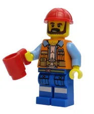 Frank the Foreman 70807 Construction Movie Lego Minifigure Mini Figure