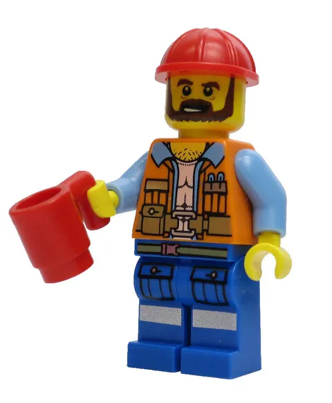 Frank the Foreman 70807 Construction Movie Lego Minifigure Mini Figure
