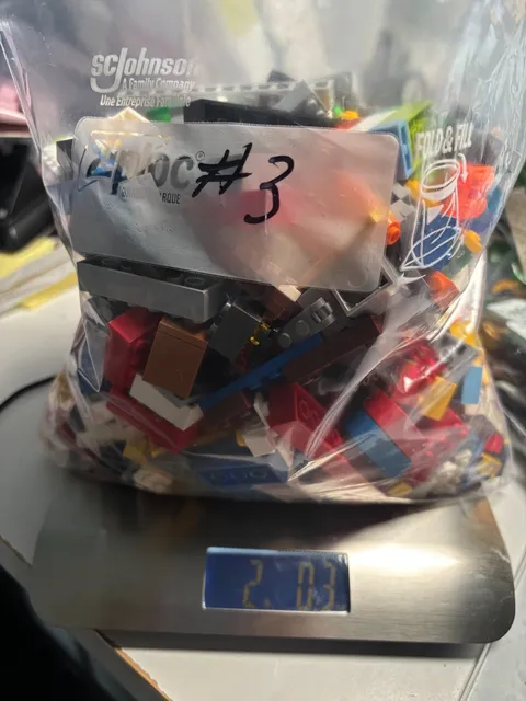 LEGO 2 LB Bag Of Bulk Assorted Parts, Pieces, Bricks. Lots of Variety!