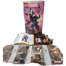 LEGO Marvel 76282 Rocket & Baby Groot Infinity Saga Open Box