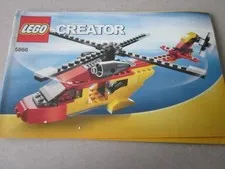 Lego Building Instructions Instruction Creator 5866 Helicopter Helicopter