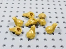 LEGO Lot of 8 Pearl Gold Tree Frogs Frog Animal Minifig BQ