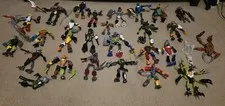 LEGO BIONICLE   ABOU 47 And  HERO FACTORY Bulk Lot Mixed Parts & Figures,