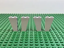 4x LEGO Lt Bluish Gray Slope Inverted 75 2 x 1 x 3 Star Wars 7657 8781 4738#2449