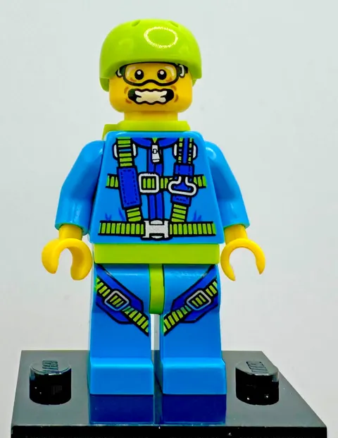 LEGO 71001 CMF Series 10 Skydiver Minifigure col10-6 Complete New Sky Diver