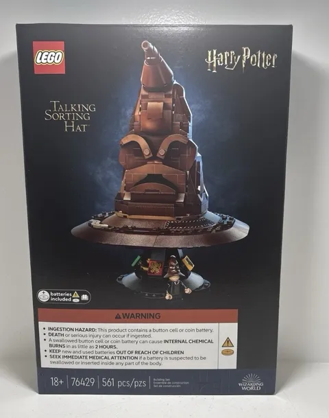 Lego Harry Potter Talking Sorting Hat 76429 | New & Factory Sealed