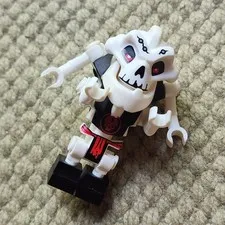 LEGO Ninjago Samukai Minifigure Skulkin 2505 2507 njo0014 Rare Retired Skeleton